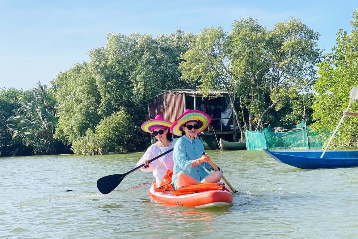 Tour Cồn Chim Chèo SUP 1/2 Ngày