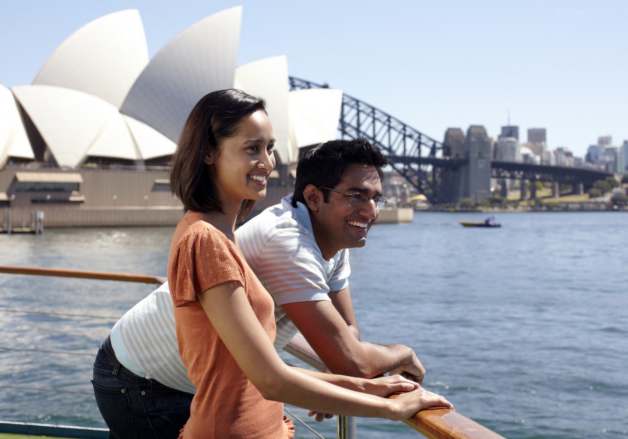 Tour đi thuyền tại cảng Sydney