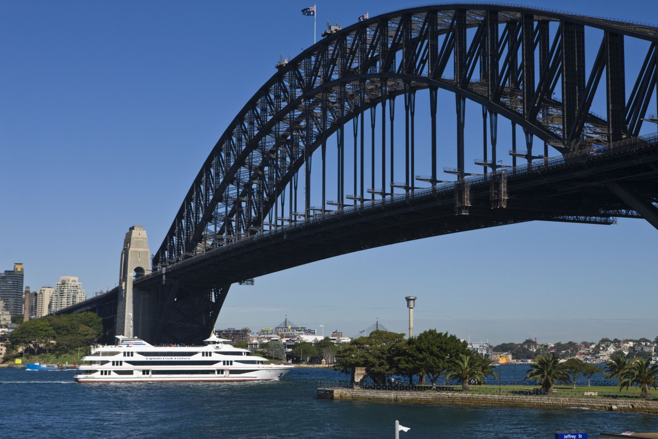 Tour đi thuyền tại cảng Sydney