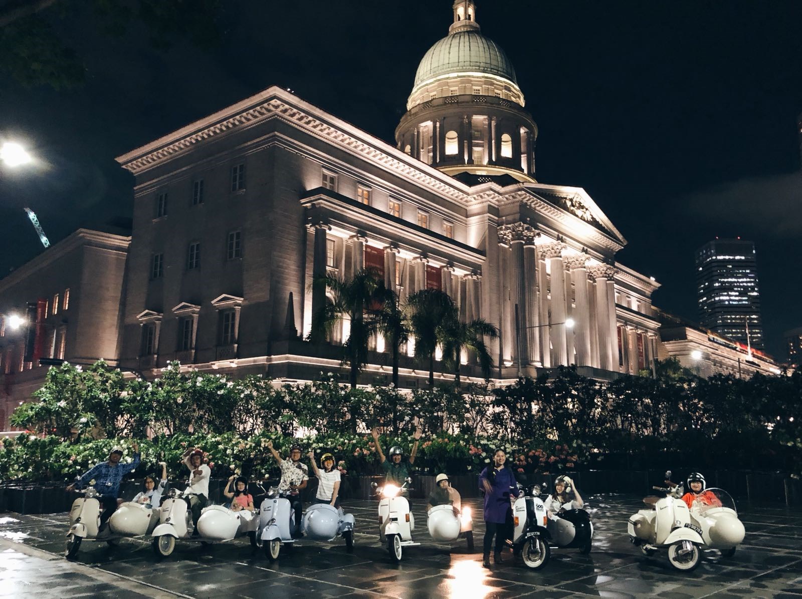 Chuyến xe đêm Singapore Sidecar