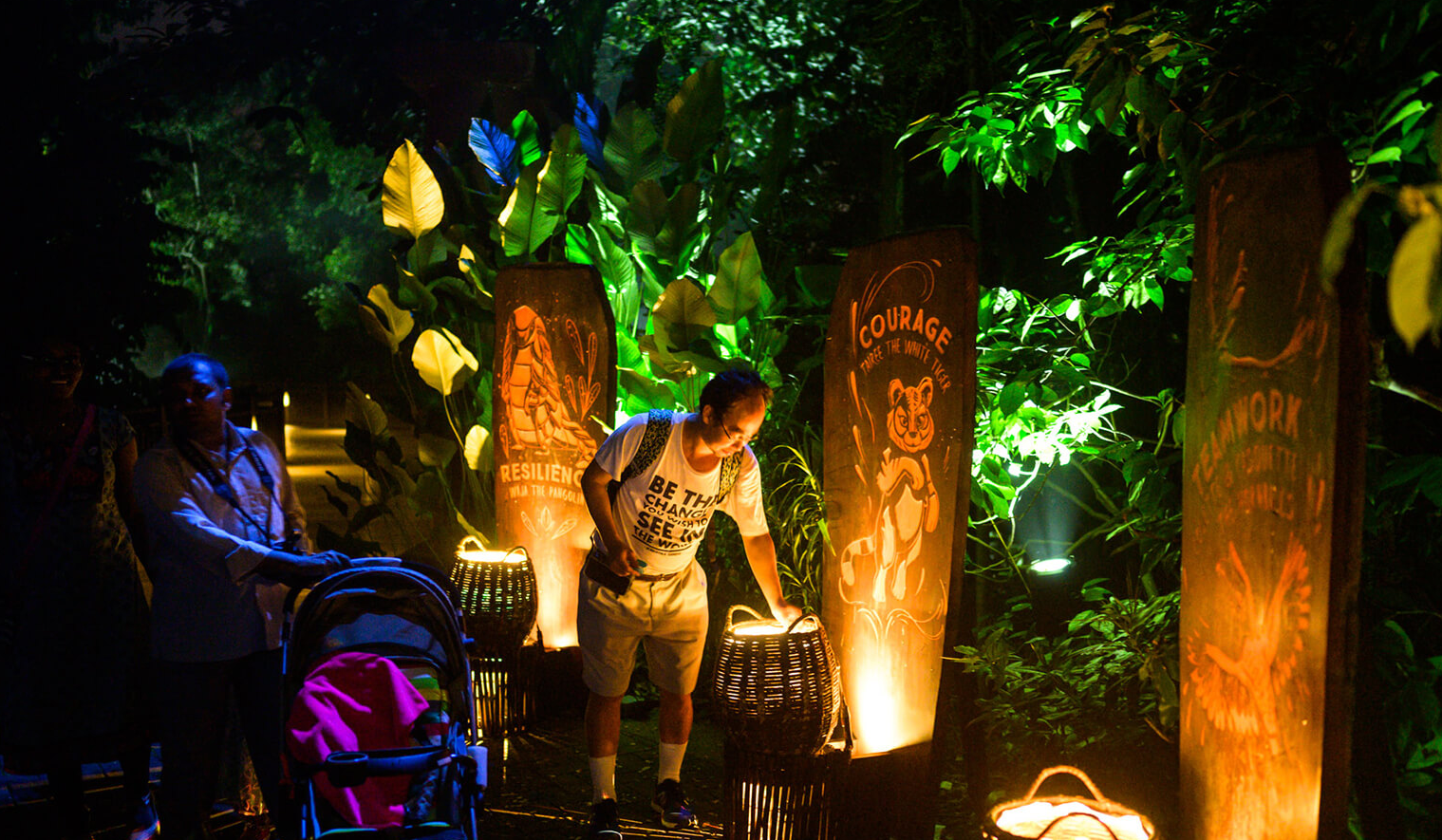 COMBO:  Vé tham quan Vườn thú Singapore và Rừng Nhiệt đới Rainforest Lumina