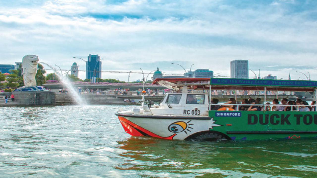 COMBO: The Original Singapore DUCKtour + Singapore Flyer