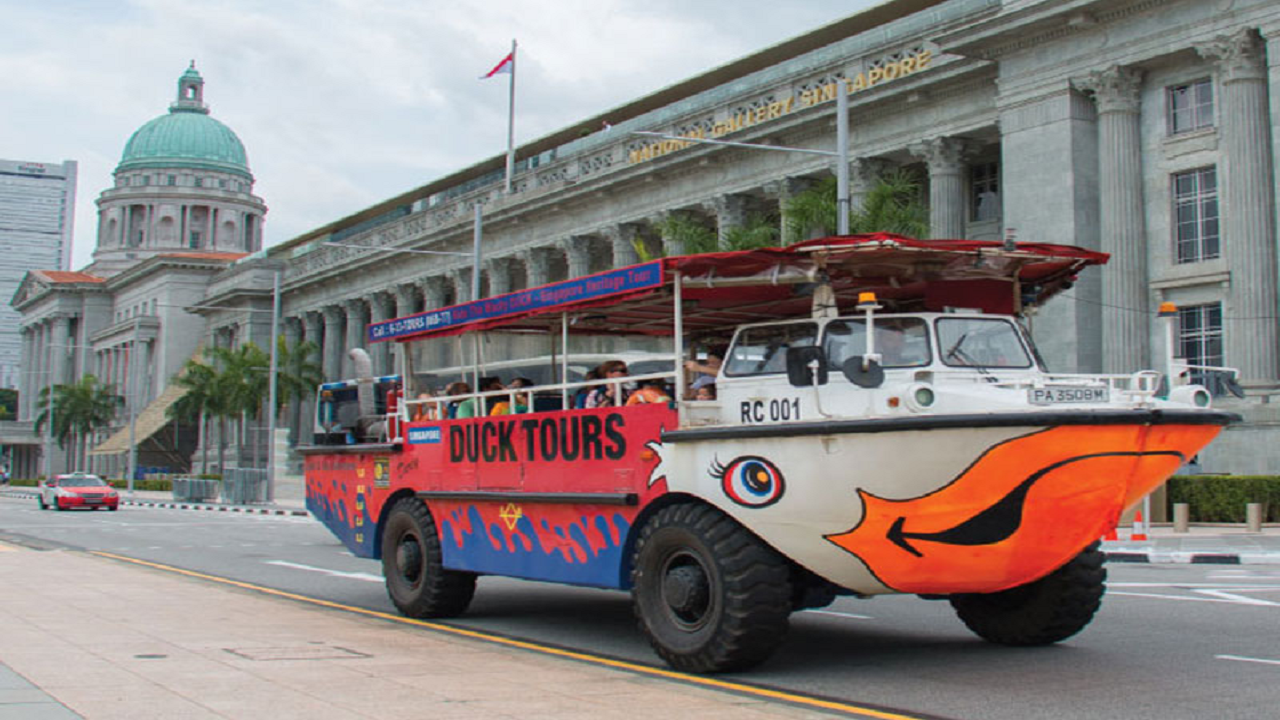 COMBO: The Original Singapore DUCKtour + Singapore Flyer
