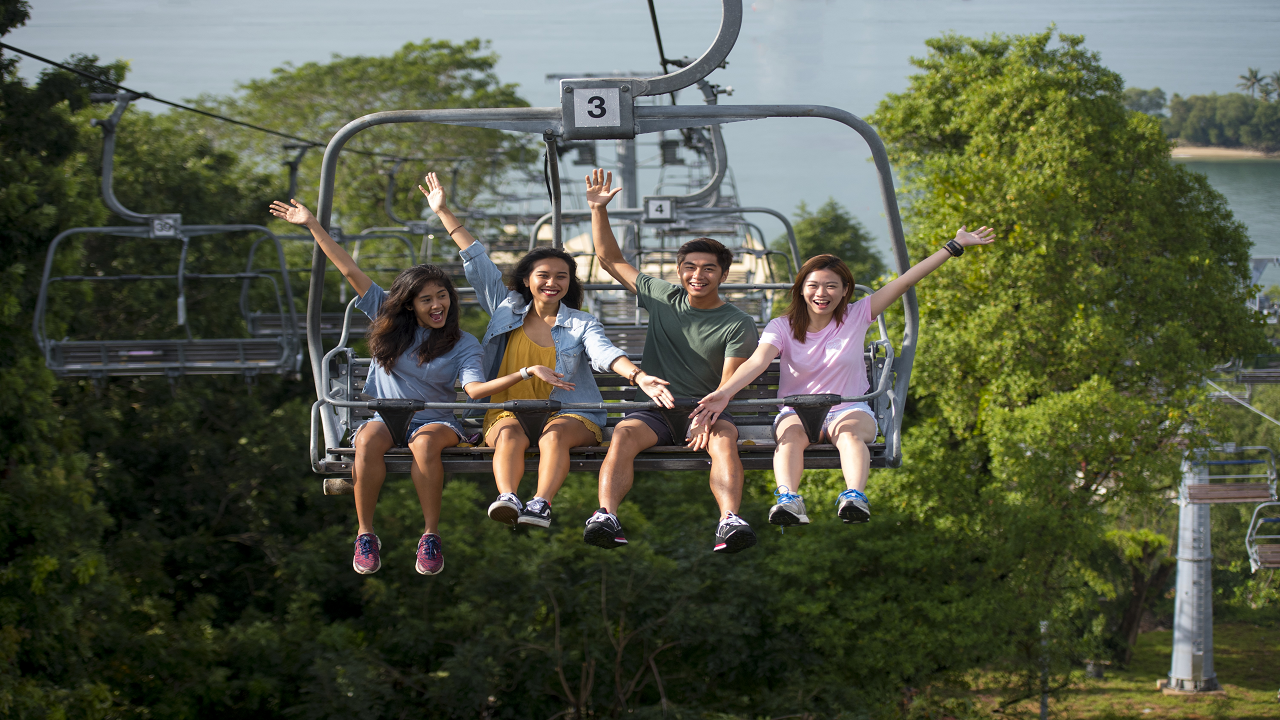 COMBO: Vé Skyline Luge Sentosa + Sentosa Monorail Express