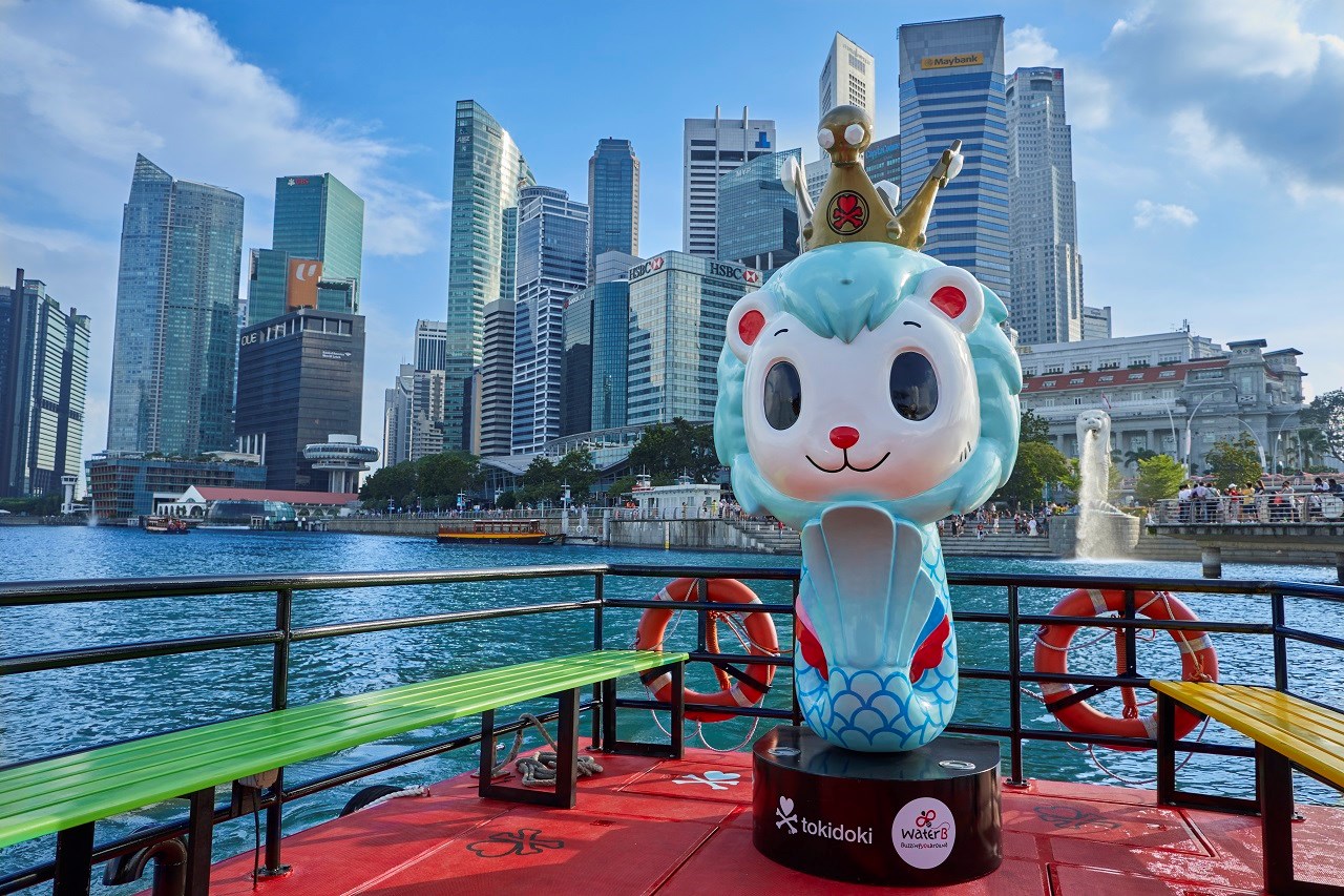 Du ngoạn trên sông Singapore bằng tàu WaterB