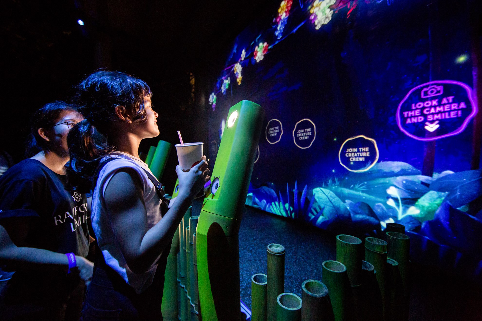 Rainforest Lumina tại Vườn thú Singapore