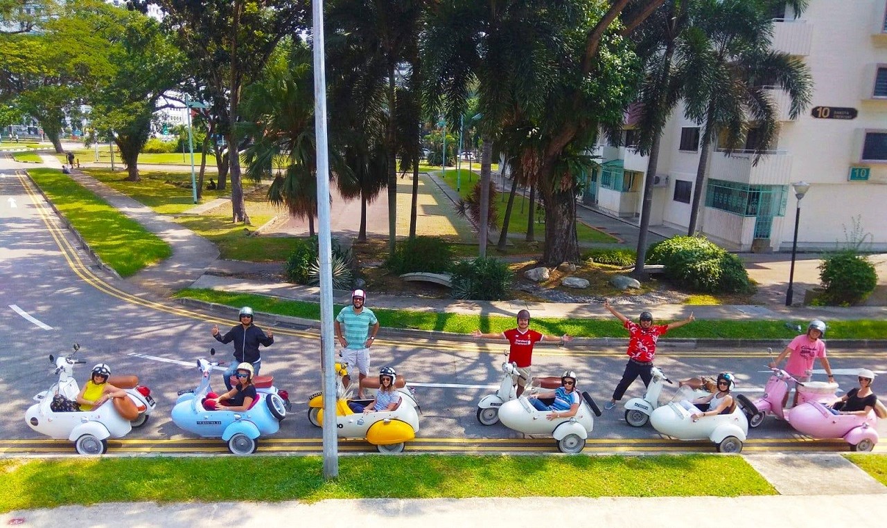 Singapore Crazy Rich Asians Sidecar Tour
