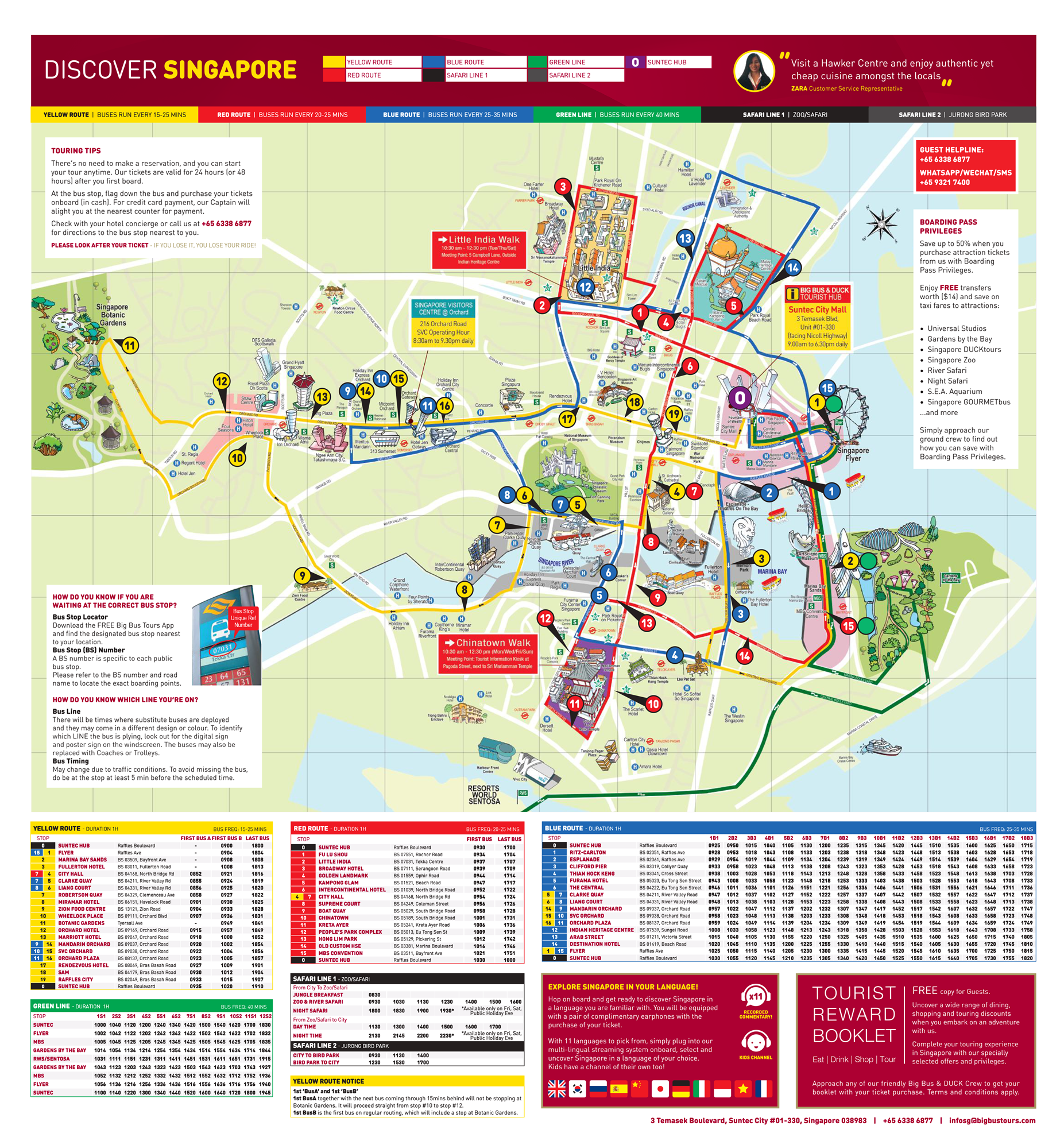 Singapore Hop-on & Hop-off Bus by Big Bus