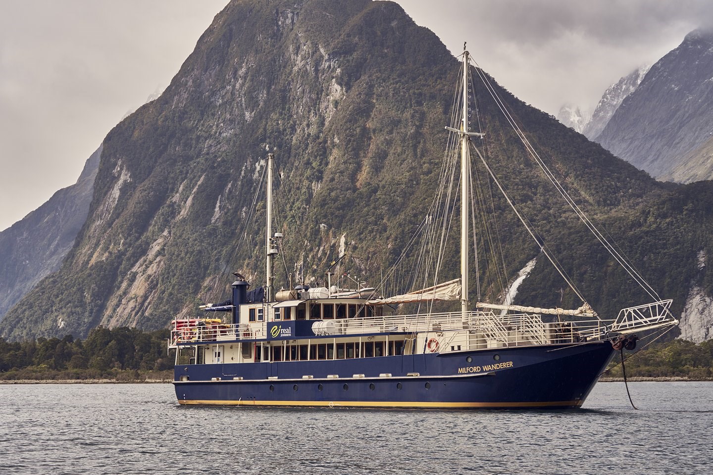 Tour đi thuyền ở Milford Sound, khởi hành từ Queenstown