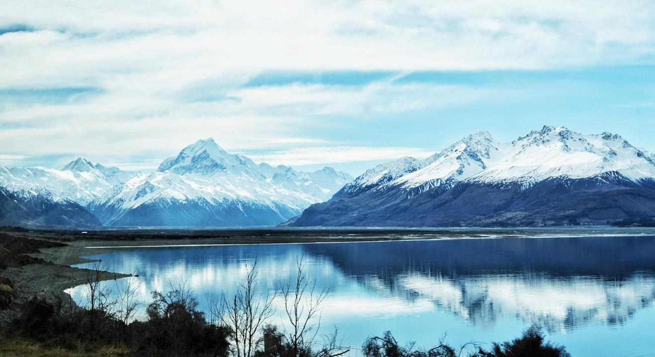 Tour ngắm cảnh từ Mount Cook đến Christchurch bằng xe Bus