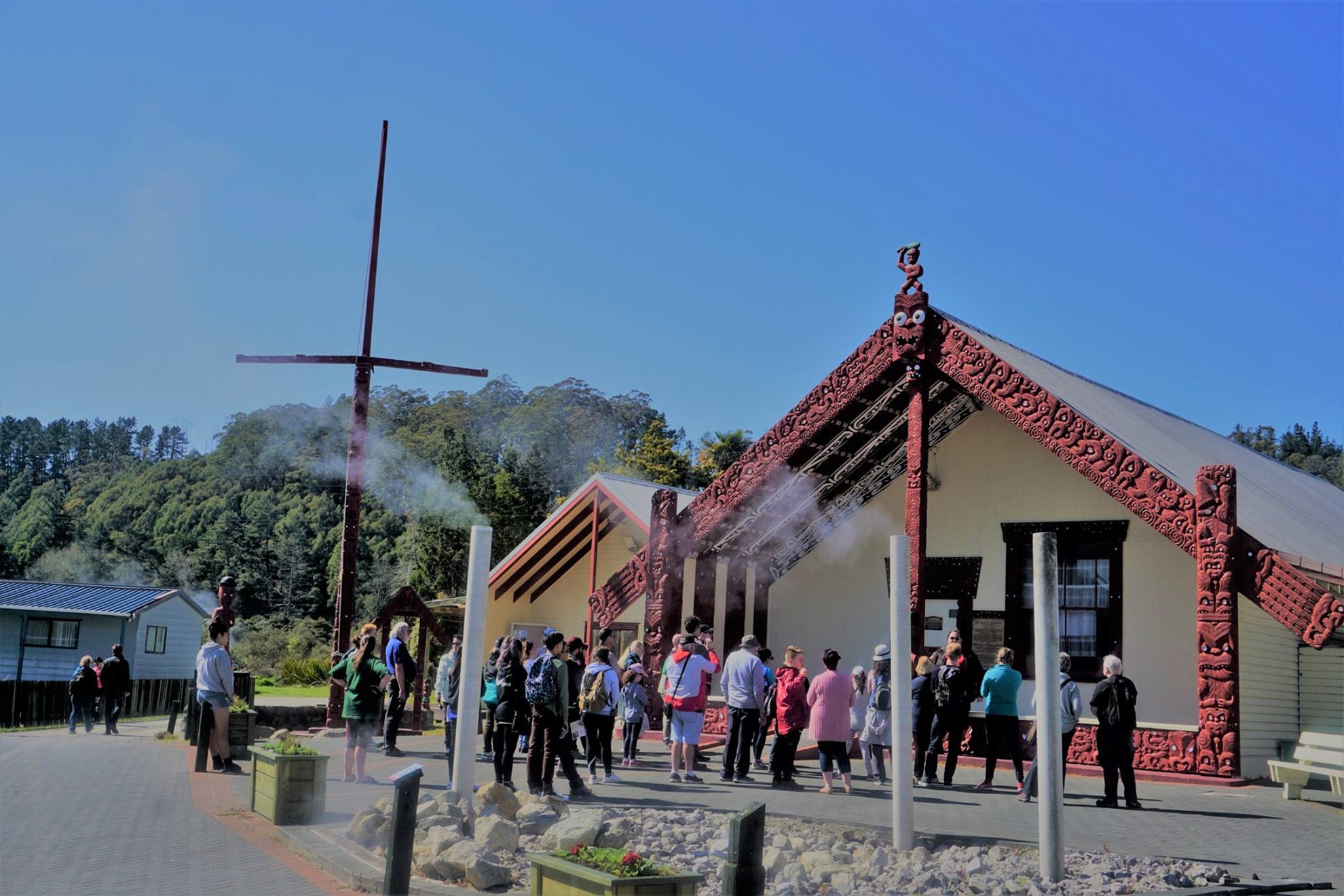 Tour tham quan Làng nhiệt Whakarewarewa 
