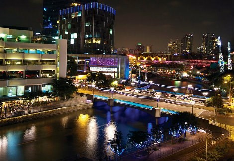 Tour tham quan thành phố Singapore vào buổi tối