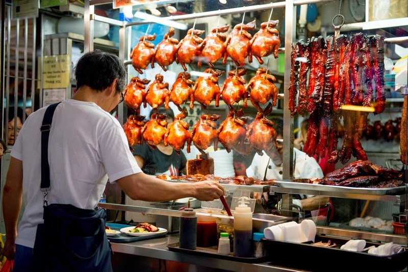 Tour trải nghiệm ẩm thực tại Chinatown Singapore